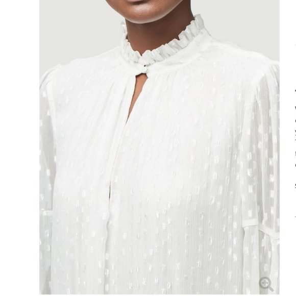 NWT FRAME Shirred Printed Mock Shift Dress - Picture 3 of 11